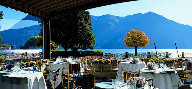 hotel Villa d'Este Cernobbio - lac de Come Italie